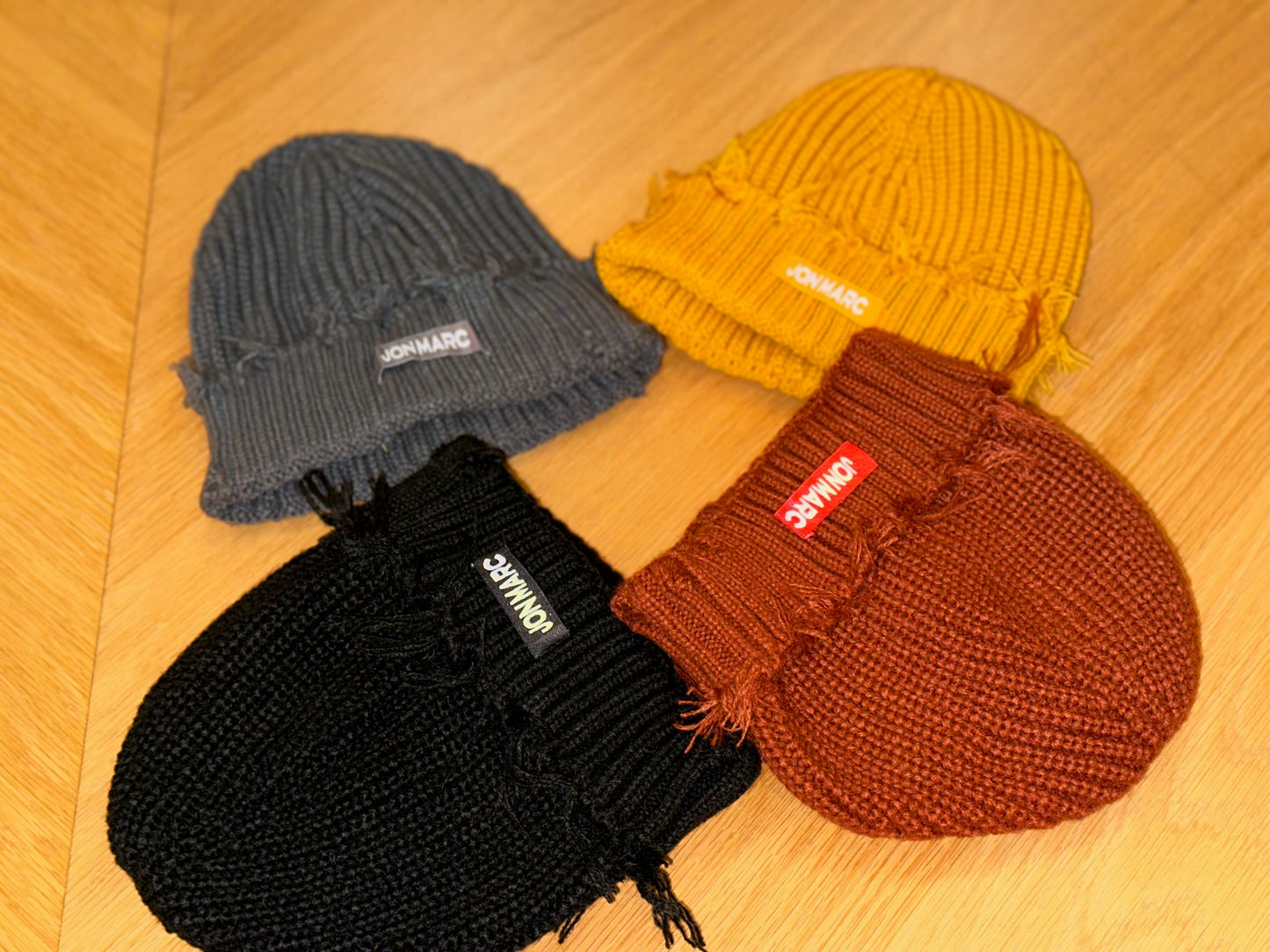 JM Distressed Knit Hats