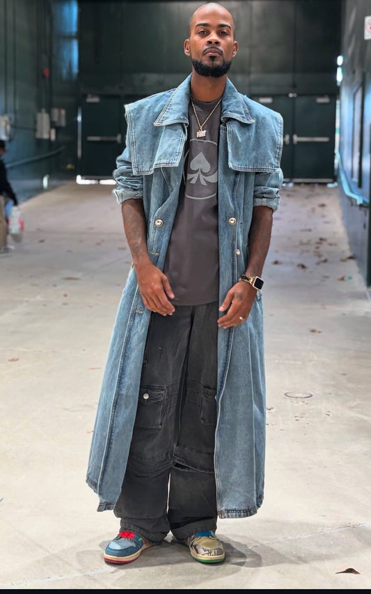 Echelon Denim Trench