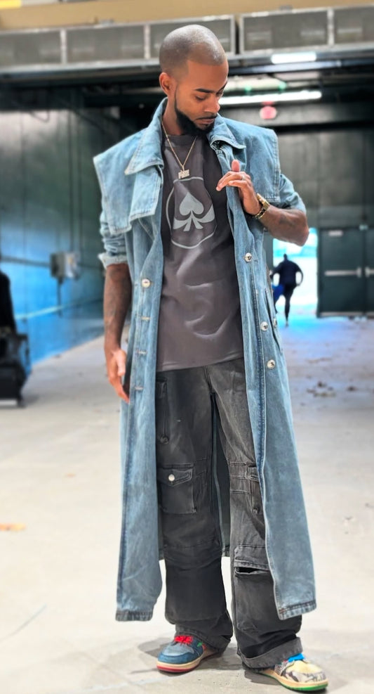 Echelon Denim Trench