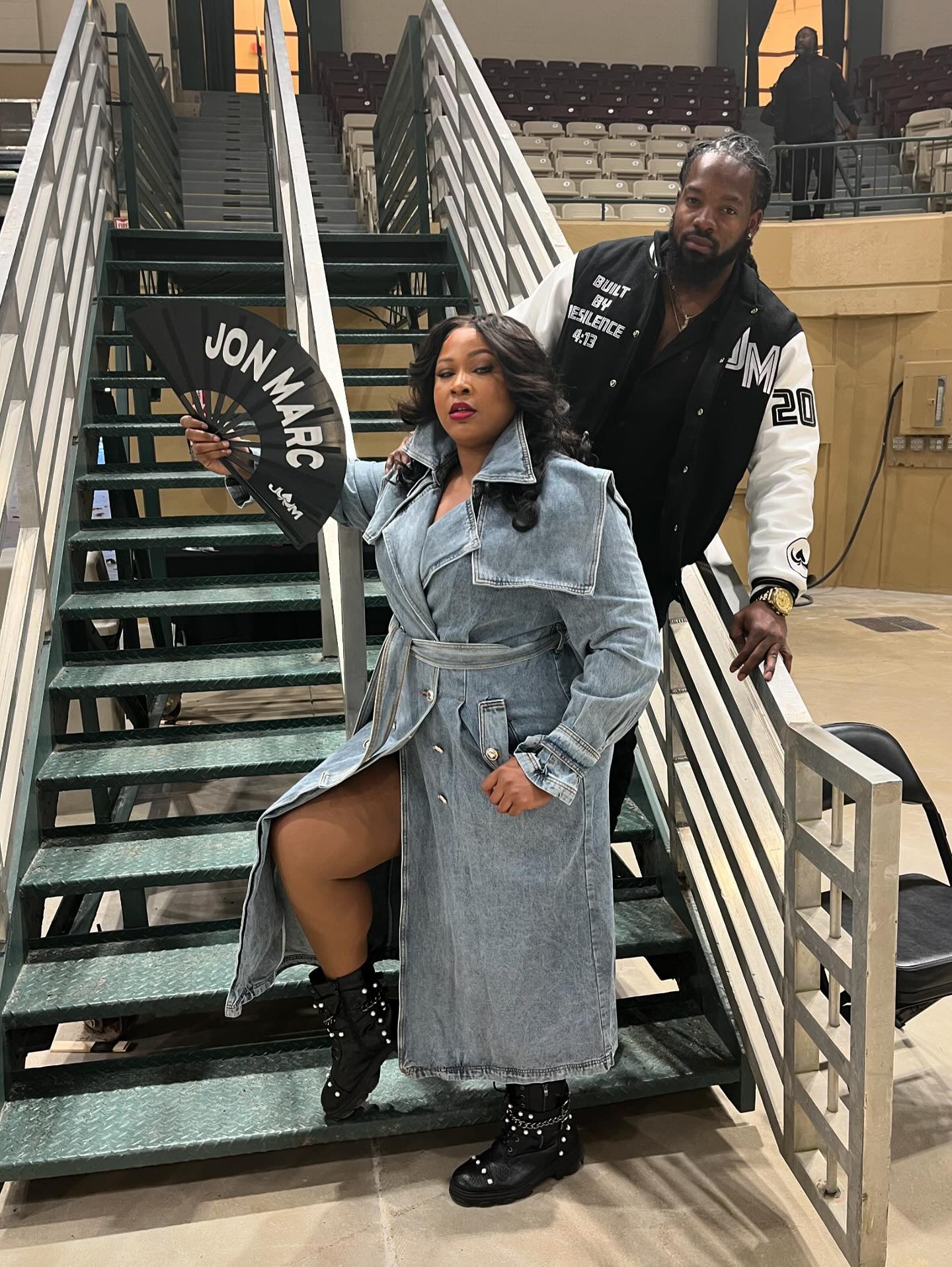 Echelon Denim Trench