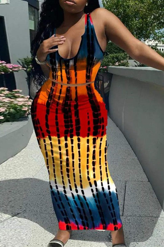 Bandhani 2pc Maxi